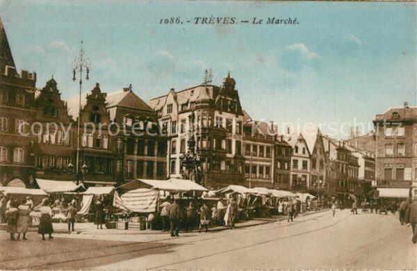 Treves Trier Marché Marktplatz