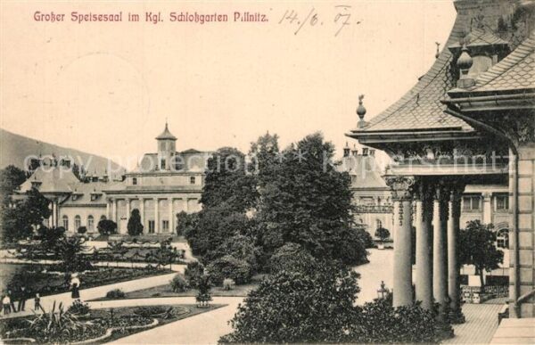 Pillnitz Grosser Speisesaal im Königlichen Schlo