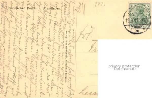 Borkum Strandleben – Bild 2