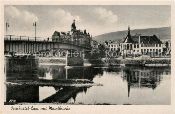 Bernkastel-Kues mit Moselbrücke