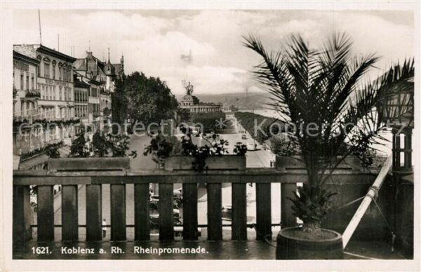 Koblenz Rhein Rheinpromenade