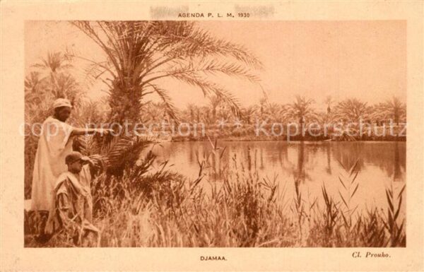 Djamaa Algerien Etang