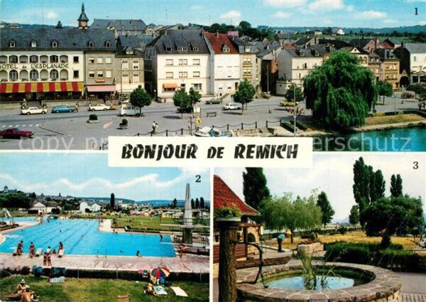 Remich Esplanade et Moselle Piscines Minigolf