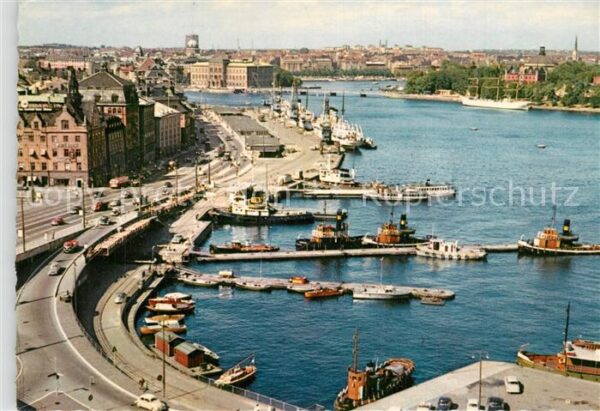 Stockholm Utsikt över Skeppsbron