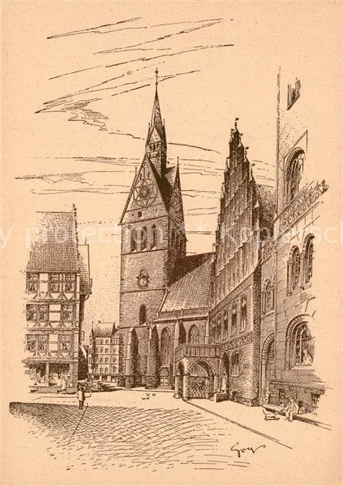 Hannover Hannoversche Baudenkmäler nach Original