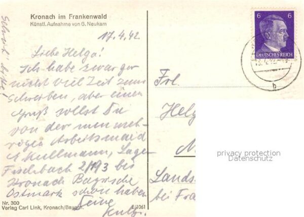Kronach Oberfranken Feste Rosenberg von Südosten – Bild 2