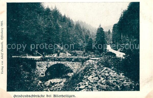 Allerheiligen Oppenau Grindenbachbrücke