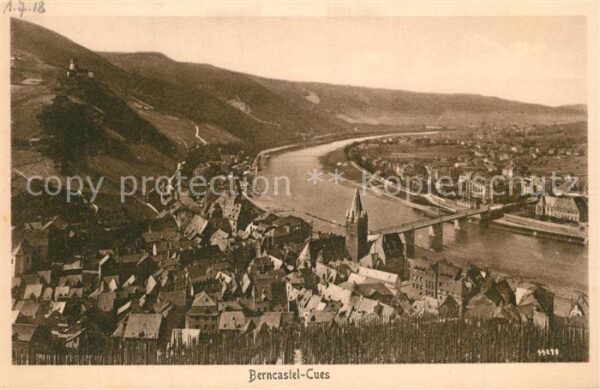 Berncastel Panorama Moseltal