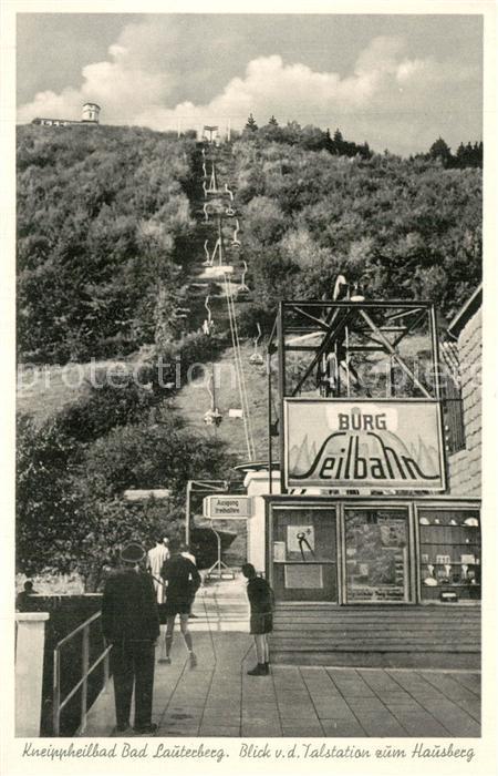 Bad Lauterberg Blick von der Talstation zum Hausberg