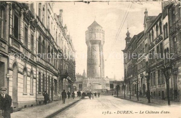 Dueren Rheinland Chateau d_eau Wasserturm