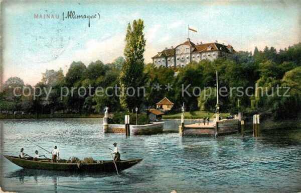Mainau Insel Bodensee Bootsanleger