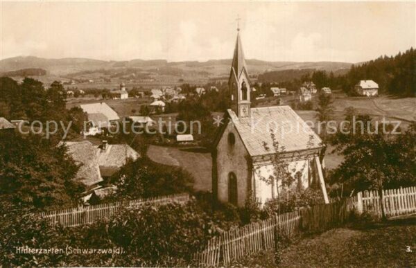 Hinterzarten Kapelle Landschaftspanorama Schwarzwald