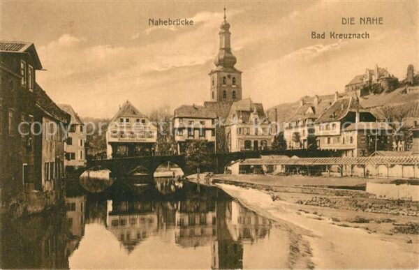 Bad Kreuznach Nahebrücke Kirche