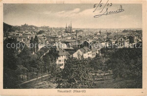 Neustadt Haardt Stadtpanorama
