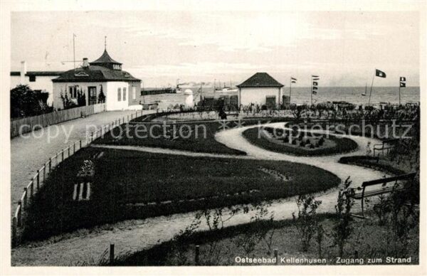 Kellenhusen Ostseebad Zugang zum Strand