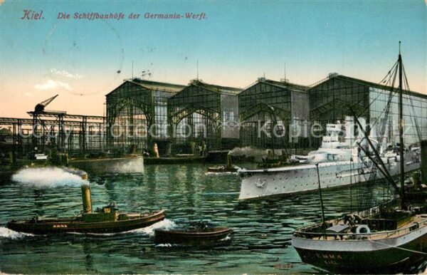 Kiel Schiffbauhöfe der Germania Werft