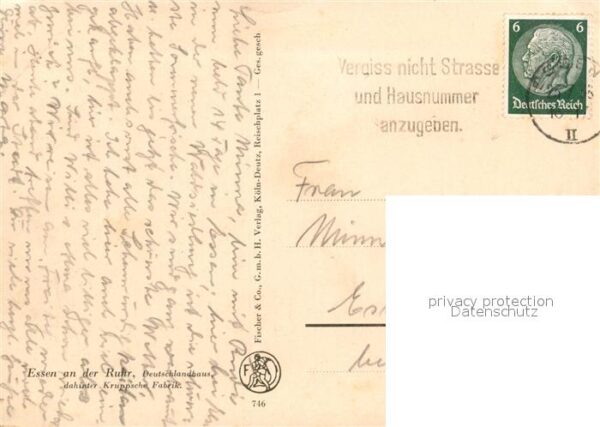 Essen Ruhr Deutschlandhaus Kruppsche Fabrik – Bild 2