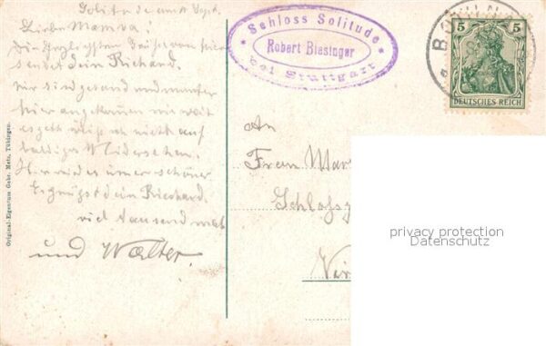 Stuttgart Schloss Solitude Erbauer Herzog Karl – Bild 2