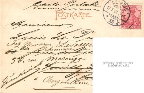Leipzig Reichsgericht mit Schmuckplatz und Vill – Bild 2