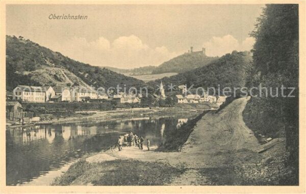 Oberlahnstein Uferpartie an der Lahn