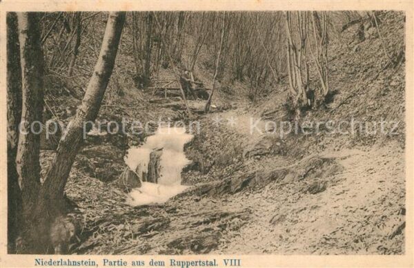 Niederlahnstein Partie aus dem Ruppertstal Wasserfall