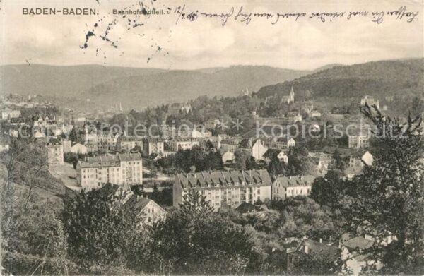 Baden-Baden Bahnhofstadtteil