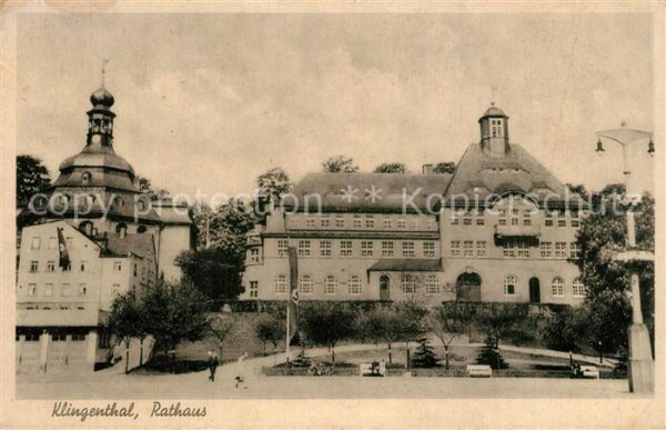 Klingenthal Vogtland Rathaus