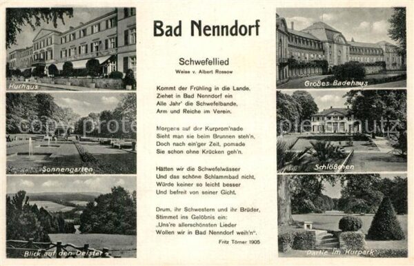 Bad Nenndorf Schwefellied Kurhaus Sonnengarten Badeh