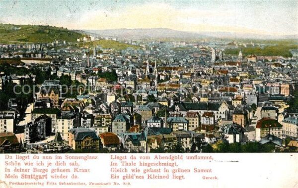 Stuttgart Stadtpanorama