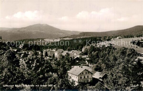 Bayerisch Eisenstein Panorama Luftkurort mit Arber Bayerisch