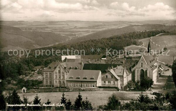 Heimbach Eifel Trappistenabtei Mariawald Landschaftspa