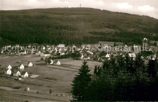 Bischofsgruen Panorama Luftkurort im Fichtelgebirge m