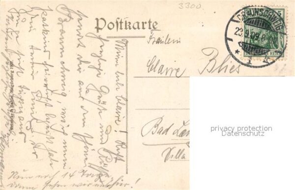 Braunschweig Herzogliches Schloss Denkmal Reiterstan – Bild 2