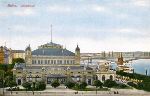 Mainz Rhein Stadthalle