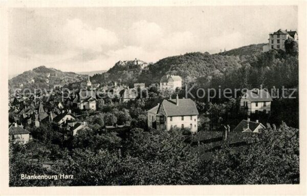 Blankenburg Harz Teilansicht
