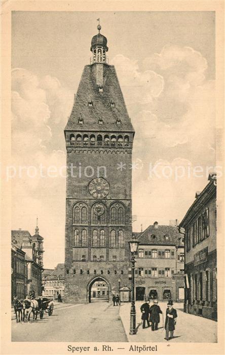Speyer Rhein Altpörtel