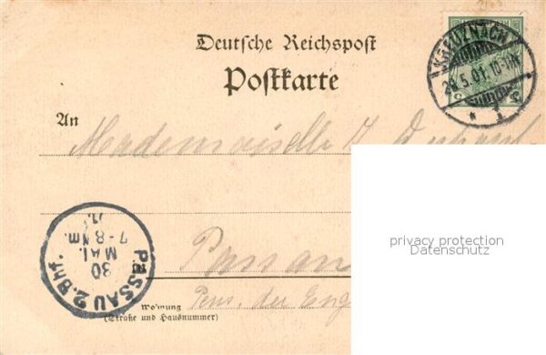 Bad Kreuznach Totalansicht Deutsche Reichspost – Bild 2