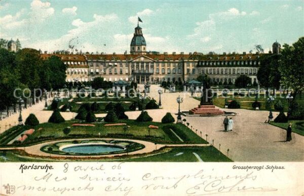 Karlsruhe Baden Grossherzogliches Schloss