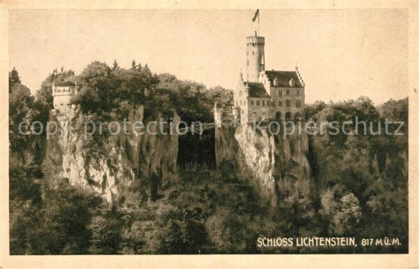 Lichtenstein Wuerttemberg Schloss Schwäbische Alb