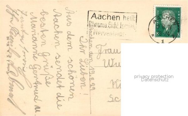Aachen Markt mit Kaiser Karl Brunnen – Bild 2