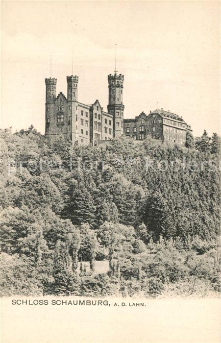 Balduinstein Schloss Schaumburg an der Lahn