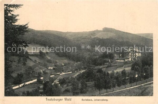Berlebeck Johannaberg Landschaftspanorama Teutobu