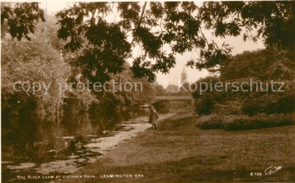 Leamington Spa River Leam Victoria Park