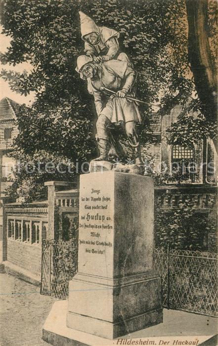 Hildesheim Huckauf Statue