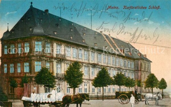 Mainz Rhein Kurfürstliches Schloss