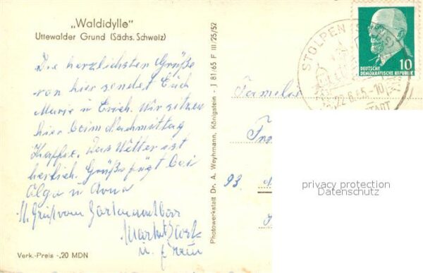 Uttewalder Grund Waldidylle – Bild 2