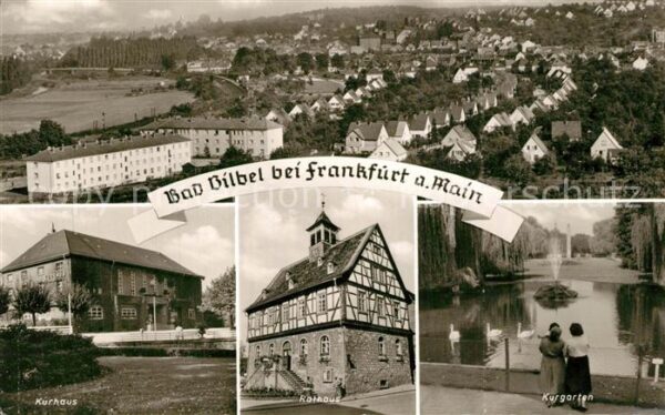 Bad Vilbel Kurhaus Kurgarten Rathaus Panorama