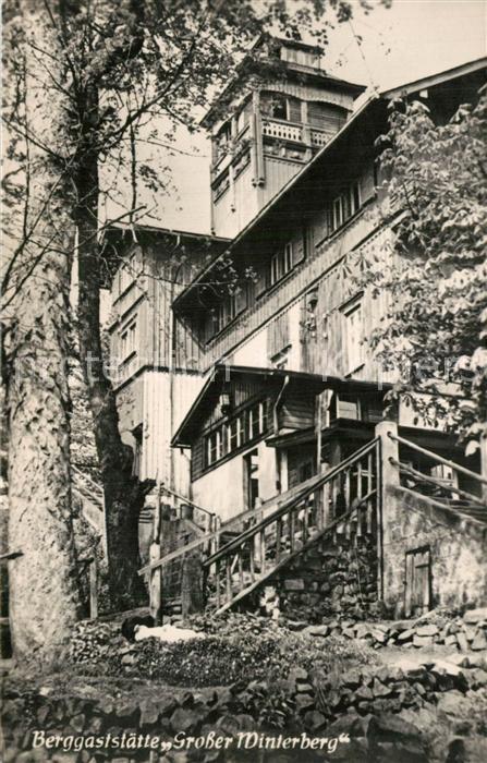 Bad Schandau Berggaststätte Großer Winterberg
