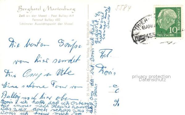 Zell Mosel Berghotel Marienburg – Bild 2