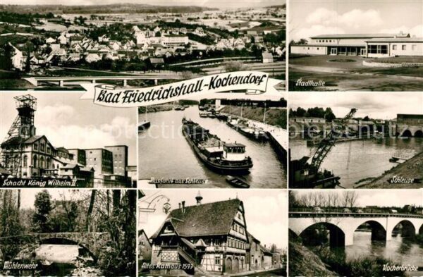 Kochendorf Schleuse Schacht König Wilhelm II Mühle